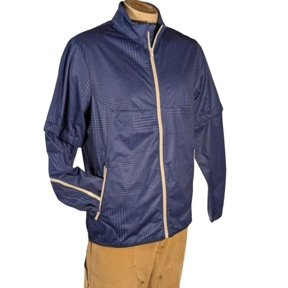 RLX Ralph Lauren Men's Convertible Zip Off Sleeve Golf Jacket Sz M NWT $248